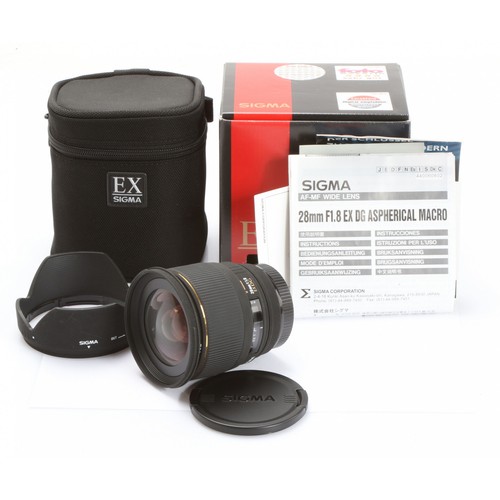 Sigma dg macro sony - sigma, 1,8/28