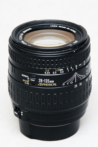 Sigma zoom 135mm - zoom, 28-135mm