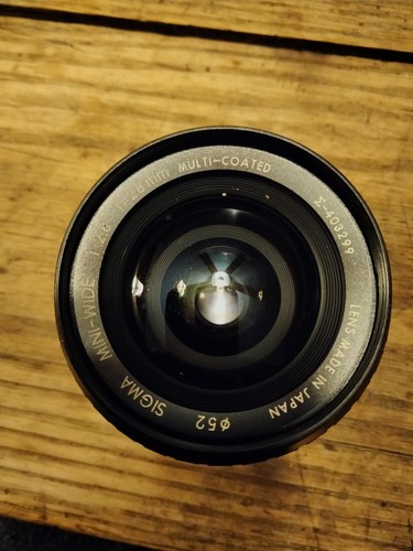 Obiettivo sigma mini wide - obiettivo,